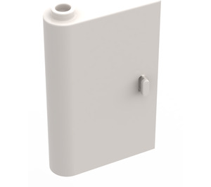 LEGO White Door 1 x 3 x 4 Left with Hollow Hinge (58381)