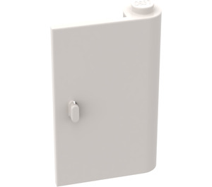 LEGO White Door 1 x 3 x 4 Right with Solid Hinge (446)