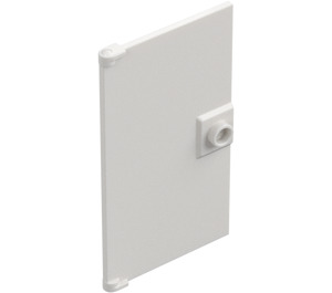 LEGO White Door 1 x 4 x 6 with Stud Handle (35291 / 60616)