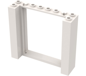 LEGO blanc Porte Cadre 2 x 8 x 6 (80400)