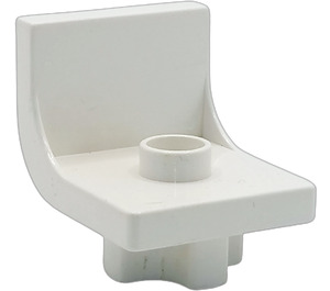 LEGO White Duplo Chair (4839)