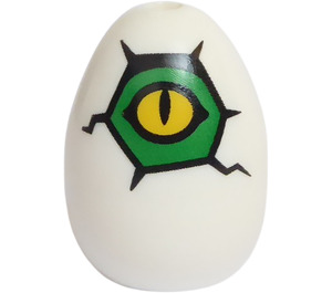 LEGO Hvit Egg med Øye (24946 / 78324)