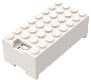 LEGO Blanco Electric 9V Batería Caja 4 x 8 x 2.333 Cobertura (4760)