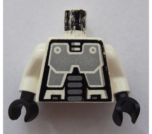 LEGO White Explorien Droid Torso (973)