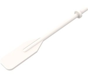 LEGO White Fabuland Oar with Bar Handle (4794)