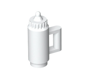 LEGO White Feeding Bottle (6206)