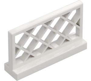 LEGO White Fence 1 x 4 x 2 Lattice (3185)