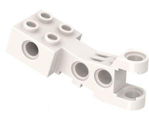 LEGO blanc Fourchette Pivot (2904)
