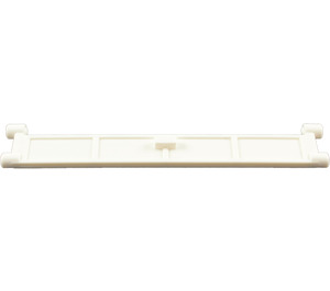 LEGO White Garage Roller Door Section with Handle (4219)