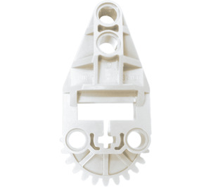 LEGO Weiß Ausrüstung Hälfte mit Strahl 2 (32166)