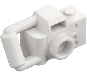 LEGO White Handheld Camera with Central Viewfinder (4724 / 30089)