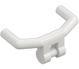 LEGO White Handlebars (Large) (98397)