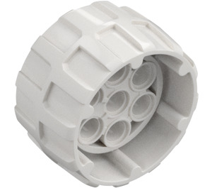 LEGO White Hard Plastic Wheel Ø37 x 22 Space (1148)