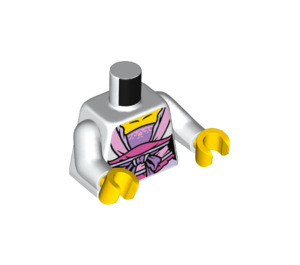 LEGO Weiß Heaven Fairy Minifig Torso (973 / 76382)