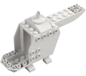 LEGO White Helicopter Shell (19000)