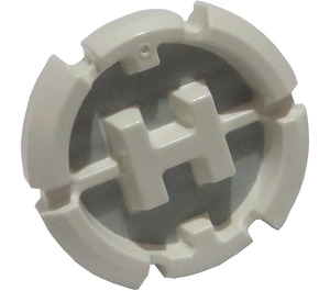 LEGO Biały Hero Core laser Engraved H (98570)