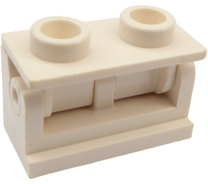 LEGO Weiß Hinge Brick 1 x 2 Assembly