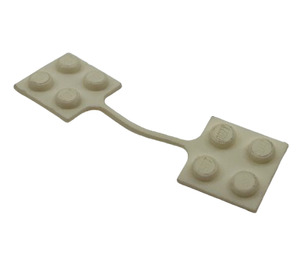 LEGO Vit Gångjärn Coupling-Nylon