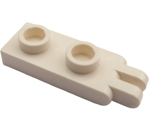 LEGO blanc Charnière assiette 1 x 2 avec 2 Les doigts Goujons creux (4276)