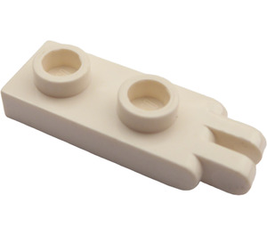 LEGO White Hinge Plate 1 x 2 with 2 Fingers Hollow Studs (4276)