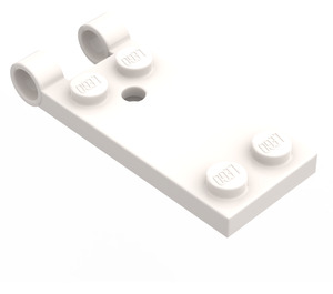 LEGO Blanco Bisagra Placa 2 x 4 Piernas (3149)