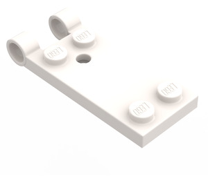 LEGO White Hinge Plate 2 x 4 Legs (3149)