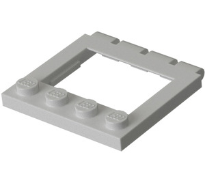 LEGO White Hinge Plate 4 x 4 Sunroof (2349)