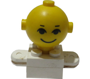 레고 하얀색 Homemaker Figure with Yellow Head