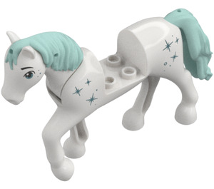 LEGO Bianco Cavallo con Stelle (76950)