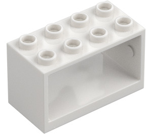 LEGO White Hose Reel 2 x 4 x 2 Holder (4209)