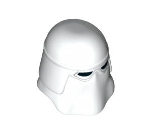 LEGO White Hoth Snowtrooper Helmet (17772 / 50051)