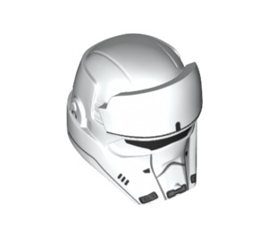 LEGO White Hovertank Pilot Helmet (28603)