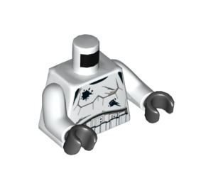 LEGO blanc Imperial Jetpack Trooper Minifig Torse (973 / 76382)