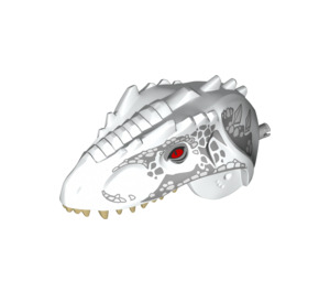 LEGO Wit Indominus Rex Hoofd (21353)