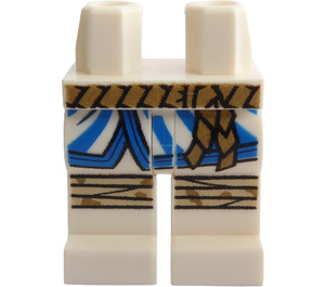LEGO White Jay Legs (3815)
