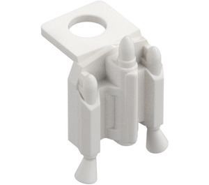 LEGO Bianco Zaino a reazione con Tre Rockets e Nozzles (64802)