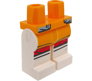 LEGO Vit Joey Tribbiani Minifigur Höfter och ben (3815 / 77732)