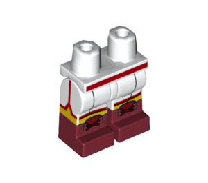 LEGO Weiß Kickboxer Girl Minifigure Hüften und Beine (3815 / 27417)
