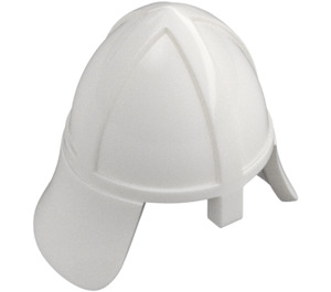 LEGO White Knights Helmet with Neck Protector (3844 / 15606)