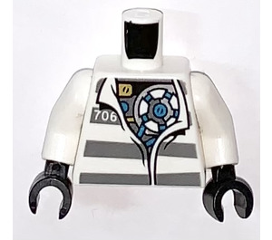 LEGO Wit Kryptarium Gevangene Torso (973)