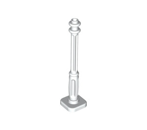 LEGO White Lamp Post 2 x 2 x 7 with 4 Base Grooves (11062)