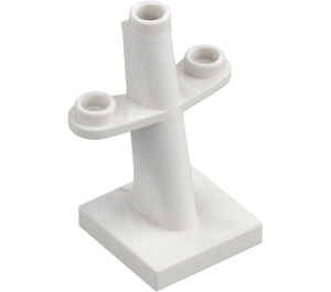 LEGO Bianco Lantern Mast 2 x 2 x 3 (4289)