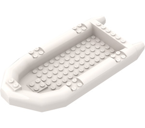 LEGO White Large Dinghy 22 x 10 x 3 (62812)