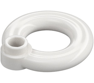 LEGO Blanco Lifebuoy con Hollow Espiga (30340)