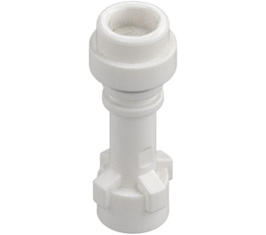 LEGO White Lightsaber Hilt - Straight (23306 / 64567)