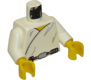 LEGO White Luke Skywalker Torso (973 / 73403)