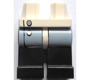 LEGO Weiß Mad Scientist Minifigure Hüften und Beine (3815)