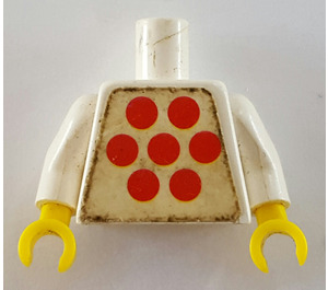 LEGO Biały Mary Tułów (973)