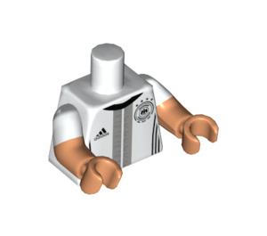 LEGO Blanco Mats Hummels Minifigura Torso (973 / 16360)