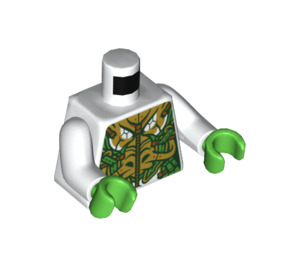 LEGO Weiß Mei Minifig Torso (973 / 76382)